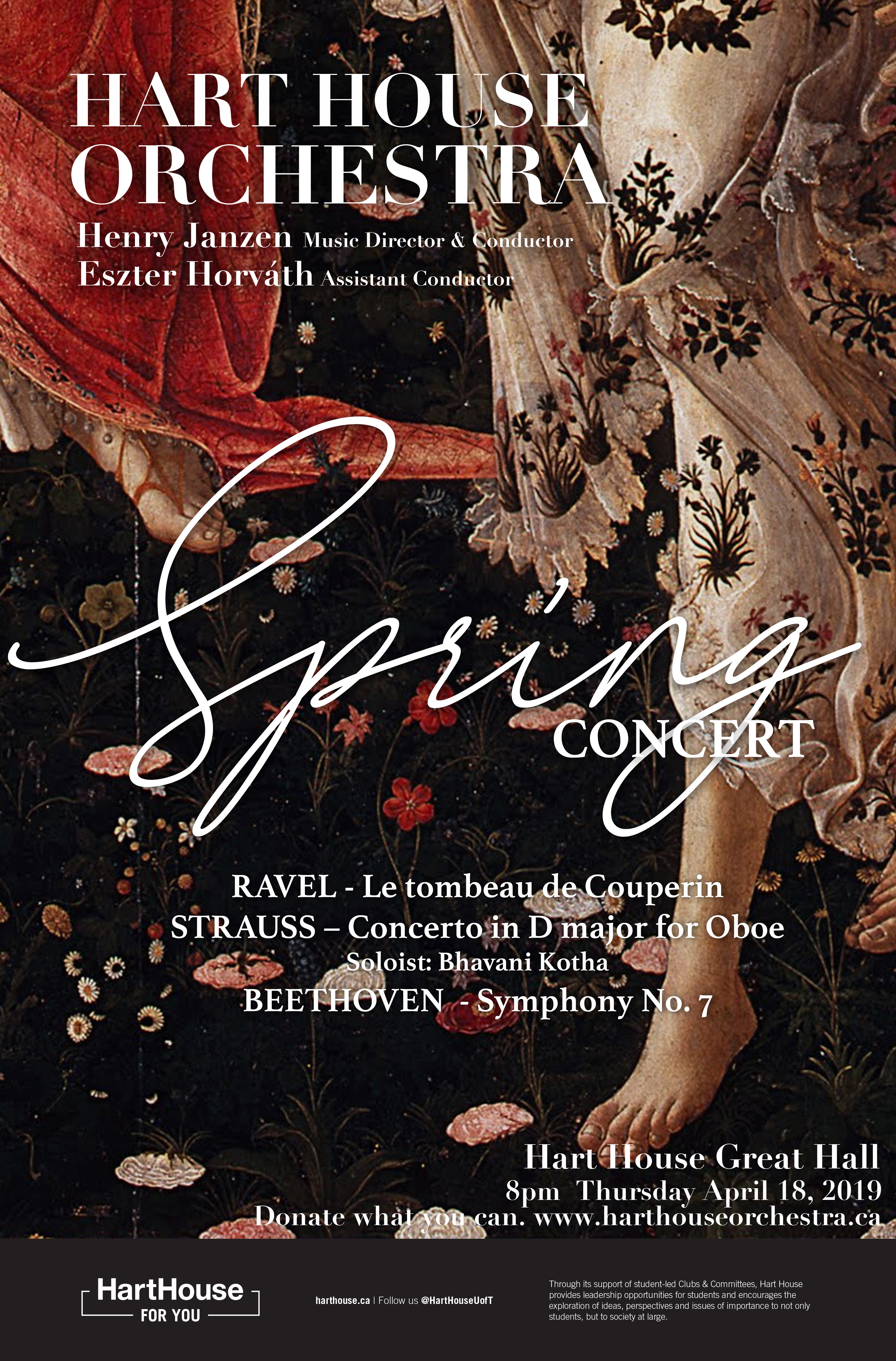 Spring concert poster